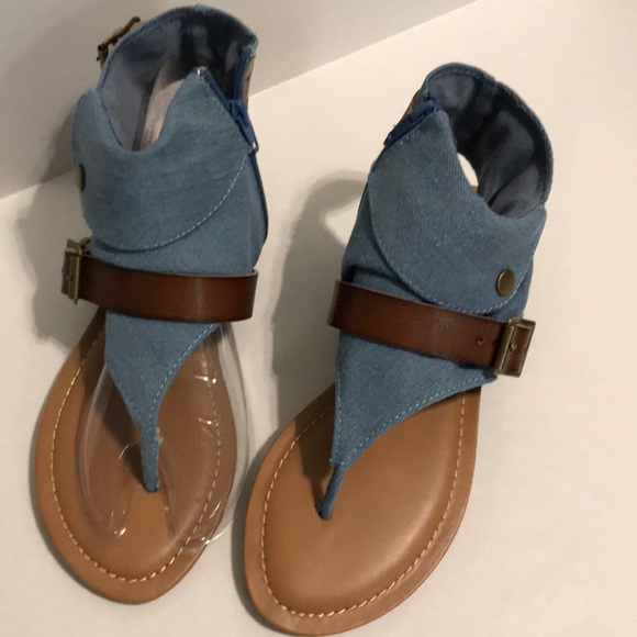 Denim sandals - Picture 3 of 3
